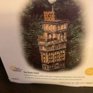 Dept 56 Times Tower ornament